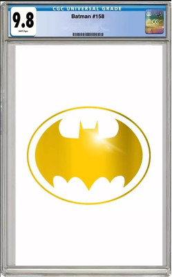 Batman #158   CGC Graded 9.8   Glow in the Dark Cover - Presale