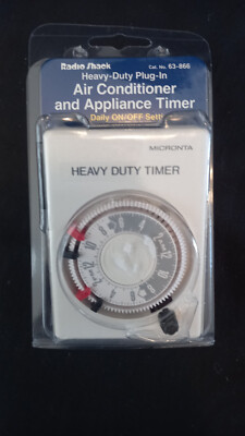 Radio Shack 63-866 2-ON 2-OFF Appliance Timer x2