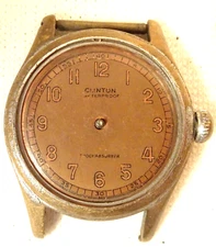 Clinton Wristwatch 17J Parts or Repair Vintage