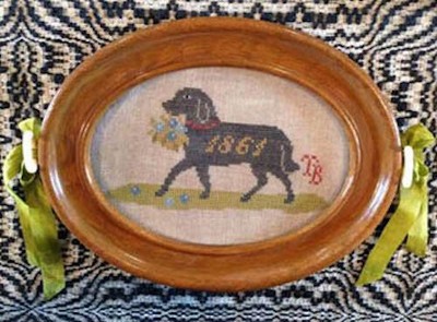 10% Off Scattered Seed Samplers ctd x-stitch chart - Faithful Friend Tool Tray