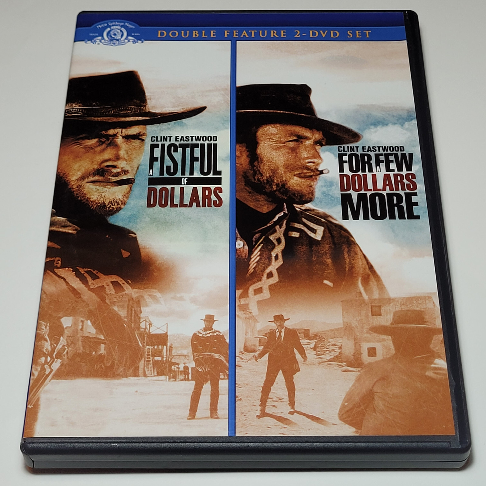 A Fistful Of Dollars / For A Few Dollars More DVD Clint Eastwood Free