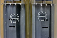 EL34 6CA7 REAL-NOS VALVO 1960 DD-GETTER MATCHED PAIR "BWB MILITARY FALCON" TUBES