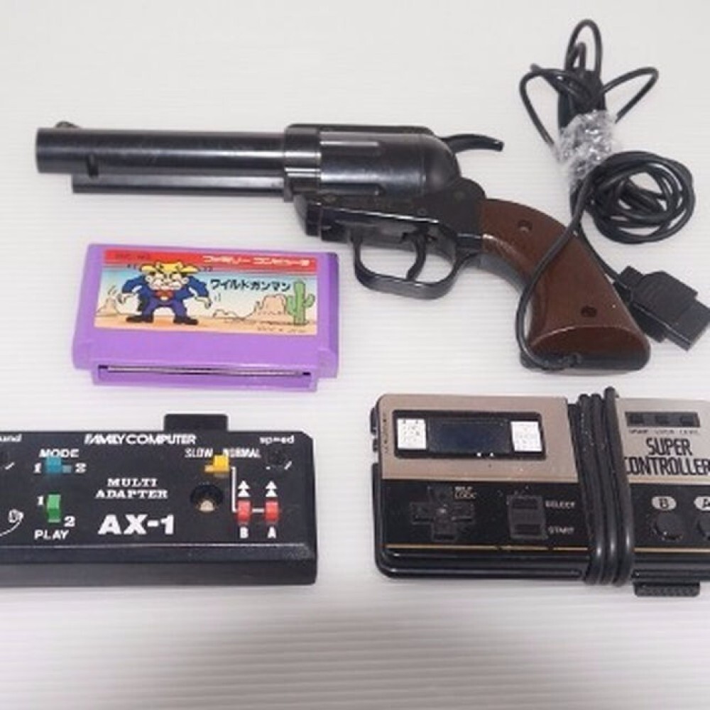 ワイルドガンマンセット ファミコン WILD GUNMAN SET 激レア ワイルドガンマンセット ファミコン WILD GUNMAN SET 激レア