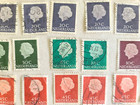 Vtg 1953s-1958 NETHERLANDS Stamp 25C 35C 45C 50C 60C 70C 80C Estate 55 Stamps — photo 7