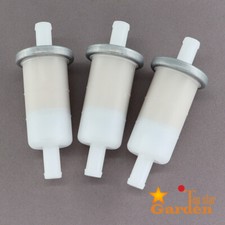 3x 3/8" In Line Fuel Filter For Honda CBR600 CBR900 GL1500 VTX1300 16900-MG8-003