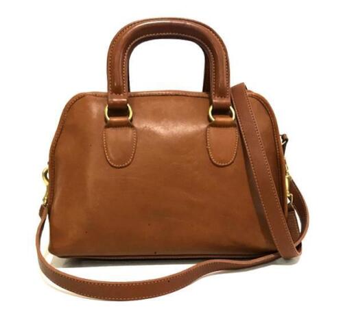 NICE Coach Vtg 80's Baxter British Tan Leather Doctor Tote Bag Satchel 9033 USA