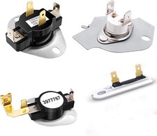 3387134 Dryer Thermostat 3977767 3977393,3392519,Thermal Fuse Kit for whirlpool