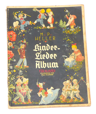 M. P. Heller : KINDER-LIEDER ALBUM , für Klavier , Jubiläumsausgabe , 60er Jahre