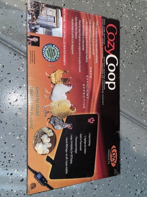 Cozy Coop Heat Panel 200 Watts 1.8 amps 706069235246 eBay