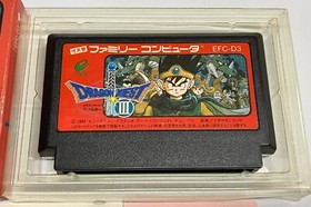 Famicom Dragon Quest III&Ⅳ Set of 2 Nintendo made in Japan