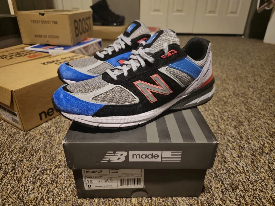 Size 12 - New Balance 990v5 Made in USA Fast Lane - Image 2 of 4