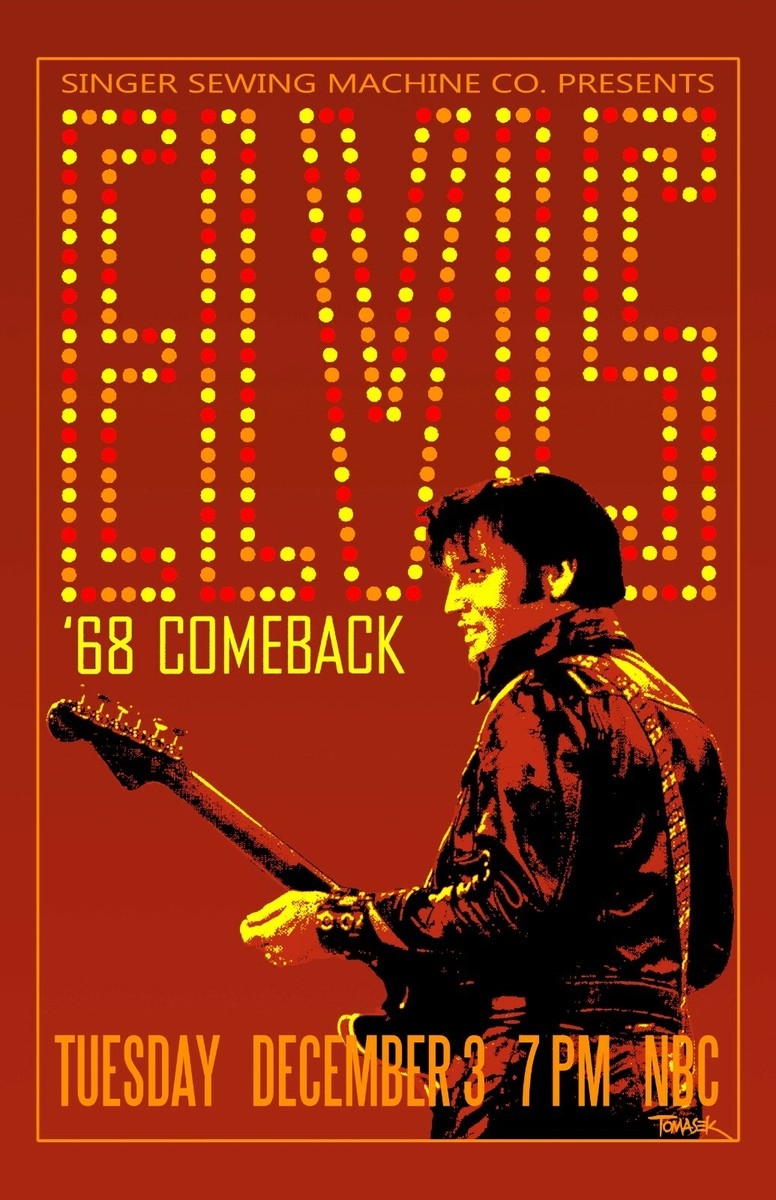 Elvis Presley '68 Comeback Poster | eBay