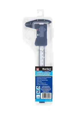 BlueSpot 150mm (6") Digital Vernier Caliper LCD Display