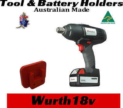 Wurth M18 tool & Battery holder mount bracket storage 18v 18 v Drill Impact