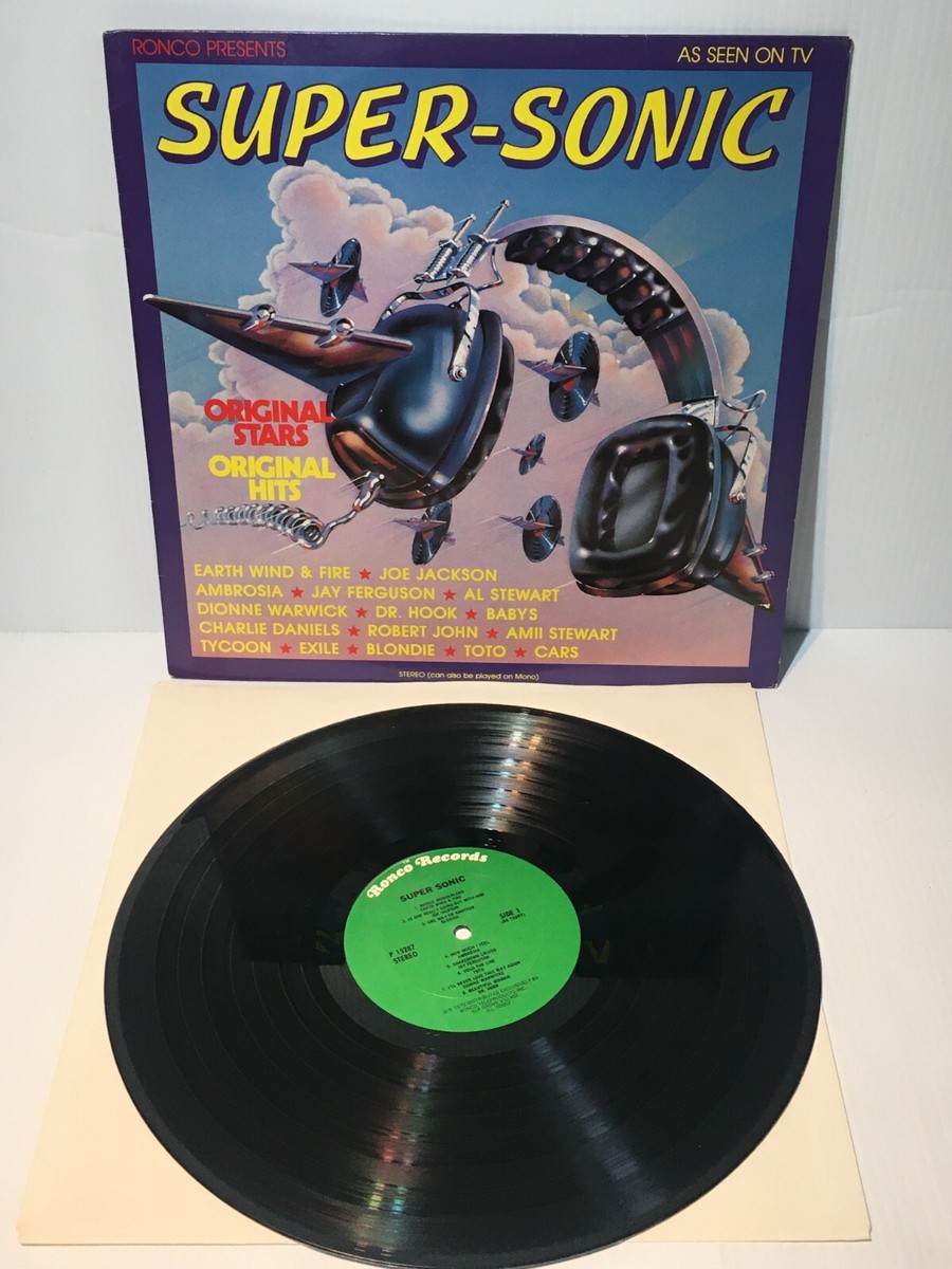 SUPER-SONIC Vinyl LP Compilation Various Artists 1979 RONCO