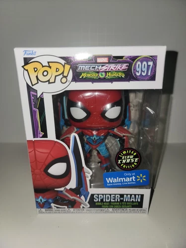 Funko Pop Spider-man MechStrike Marvel Monster Hunters Chase #997 Avengers GITD