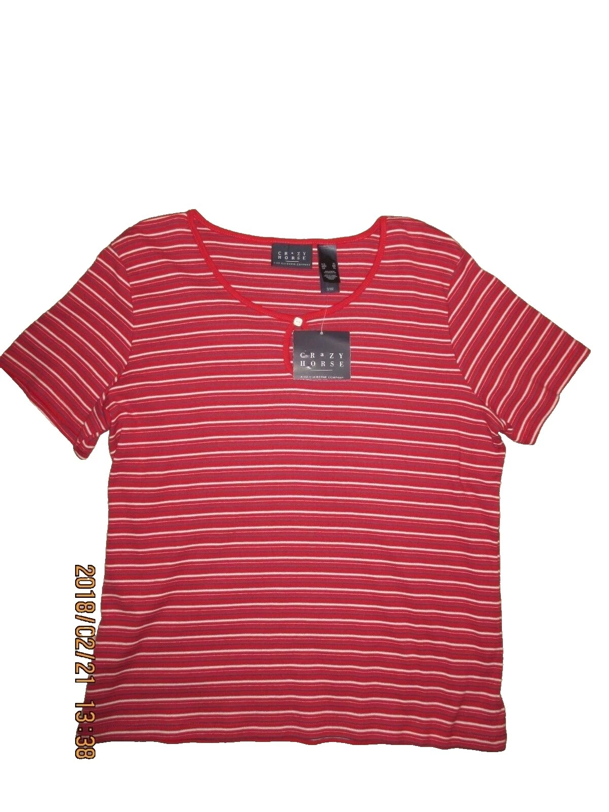 Prendas para el torso informales para mujeres Crazy Horse