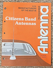 Vintage 1977 Citizens Band Antennas Illustrated Catalog, Antenna Incorporated