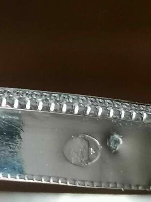 Salière Argent Massif Originale Napoléon Bonaparte Fin 18ème/Début 19ème - Occasion