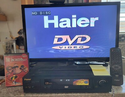 HAIER HD-700 CD/DVD Player only compact disc Pic zoom Digital Video Disc  Remote