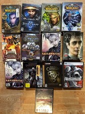 Lot Of 13 PC/CD-ROM  Windows Small Box Video Games Complete W/ Inserts Tested
