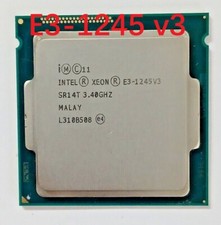 Intel Xeon E3-1245 v3 3.4 GHz LGA1150 4 cores 8 threads SR14T CPU Processor 8 MB