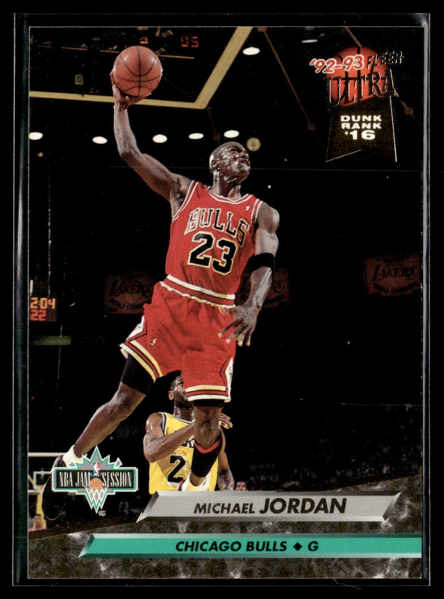 Michael Jordan Basketball 1992-93 Season Sports Trading Card