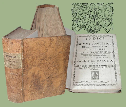 Indices of the Supreme Pontiffs of the Emperors and Consuls Trivigiano 1668 Il Varese