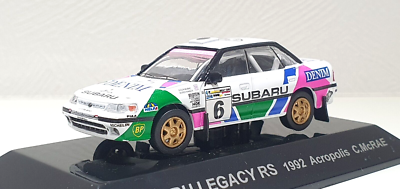 1/64 CM's 1992 SUBARU LEGACY RS #6 COLIN McRAE ACROPOLIS RALLY