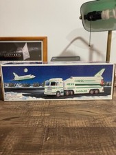 Hess 1999 Toy Truck and Space Shuttle With Satellite - New