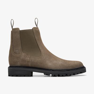 Clarks Chelsea Boots Mens 11 Grey Good Suede Ankle Pull On 261470197100 Clarks Clarkdale Easy 26176102 7 Chelsea Boots in gray buy  main image 4