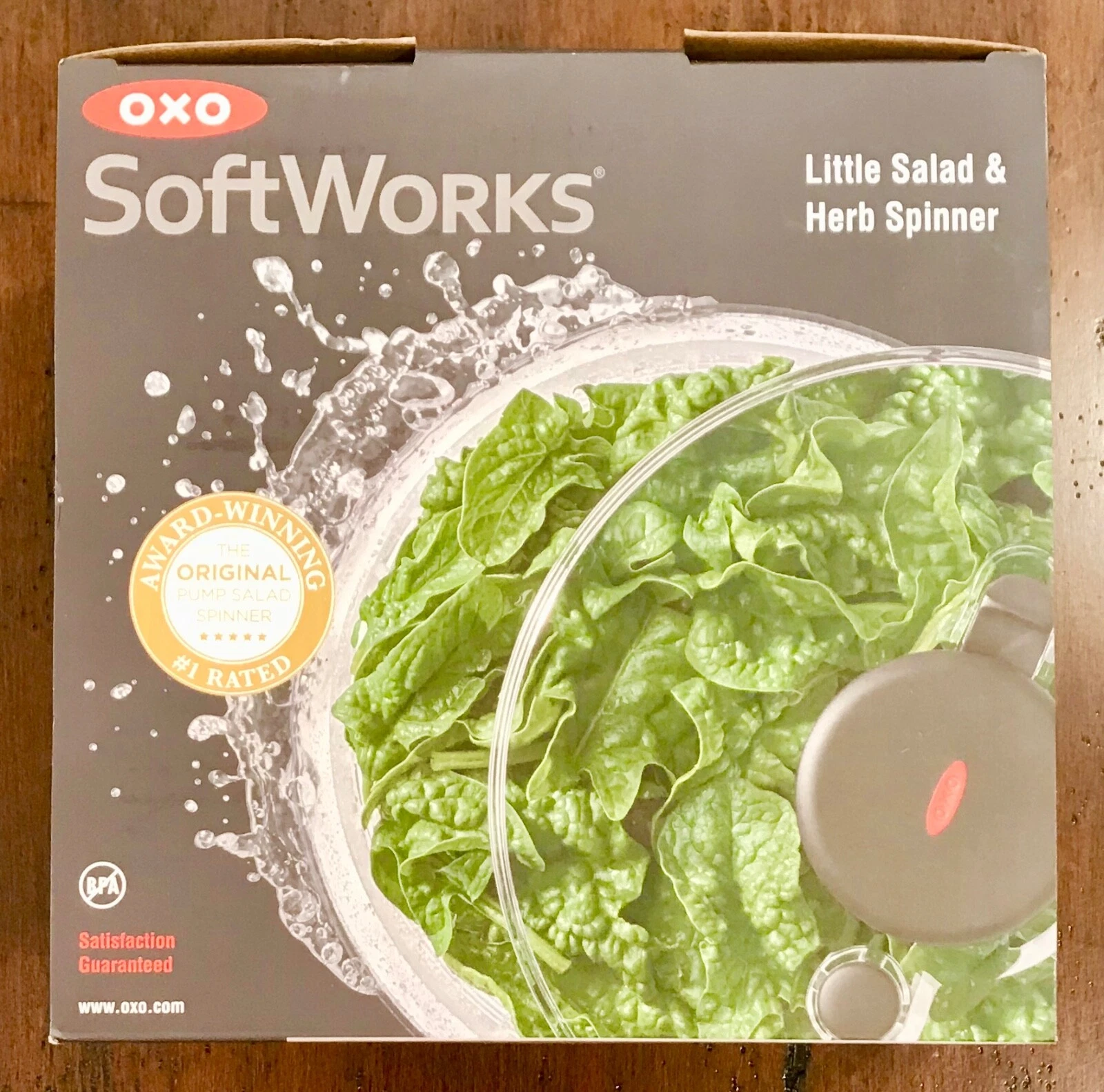 OXO SoftWorks Little Salad and Herb Spinner New
Opens in a new window or tab