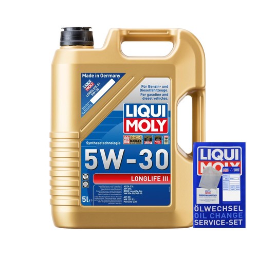 Filtro olio Mahle 10 L Liqui Moly Longlife III 5W-30 per Ford USA Mustang 4.6 - Foto 4 di 7