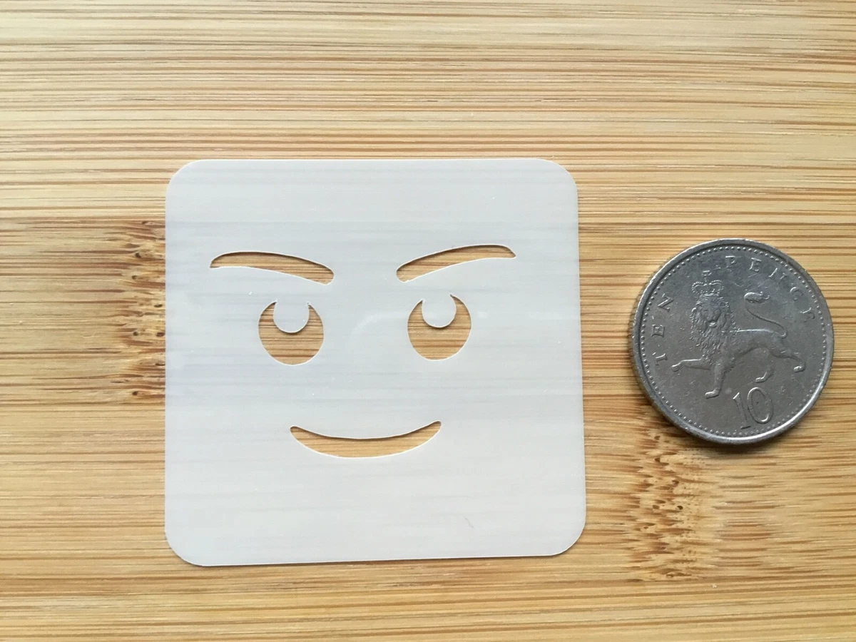 Face painting stencil reusable washable lego ninjago face 190