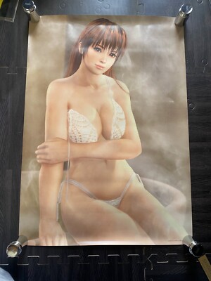 DOAX 3 Original Promo Poster 2016 KASUMI B2 515x728mm PS4 Japan Limited.