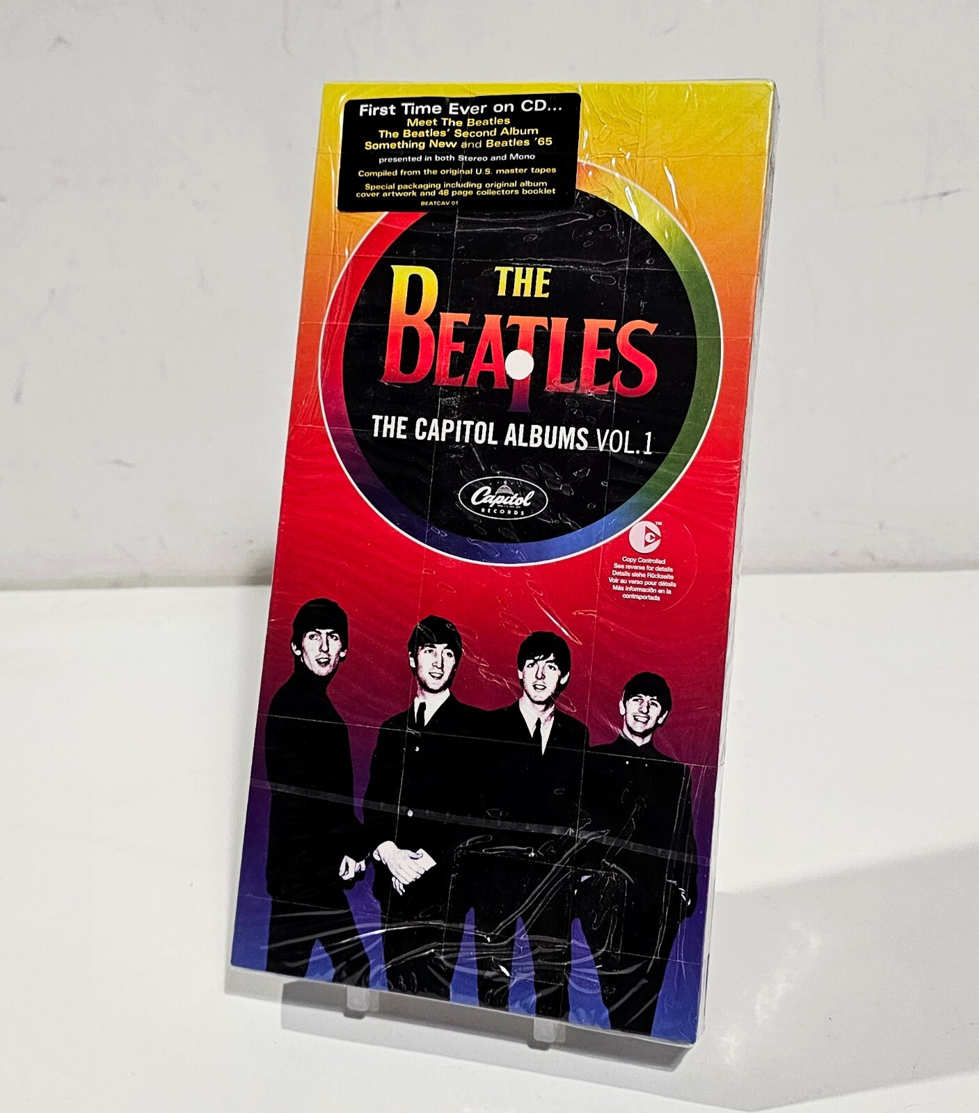 THE BEATLES - THE CAPITOL ALBUMS VOL.1 -BOX SET 4xCD REISSUE REMASTERED-EU 2004