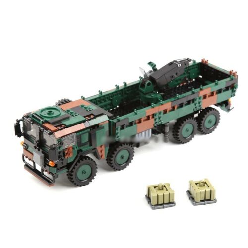 German Army MAN KAT1 8x8 lifting truck moc tank Germany block cannon armored car - Picture 1 of 8