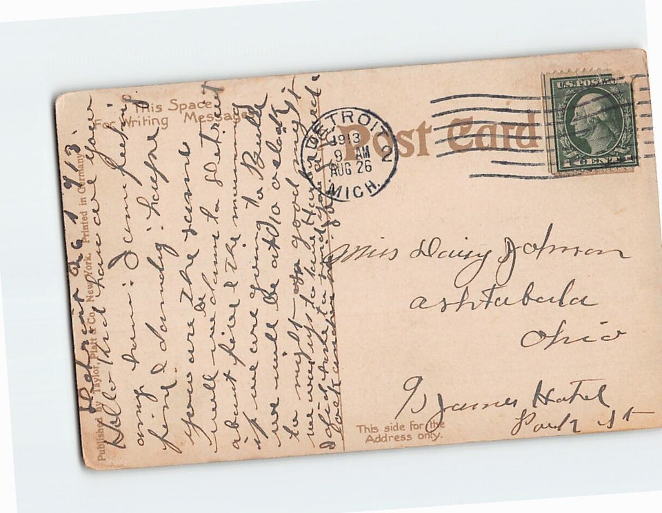 Postcard Rock of Ages & Cave of the Winds Niagara Falls New York USA eBay