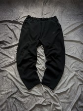 Nike Tech Fleece Pants Men Large Standard Fit Taper Leg Triple Black 928507-011