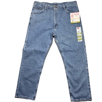 Wranglers NWT Five Star Men's Jeans Medium Stonewash, Size 38X29 Flex Regular