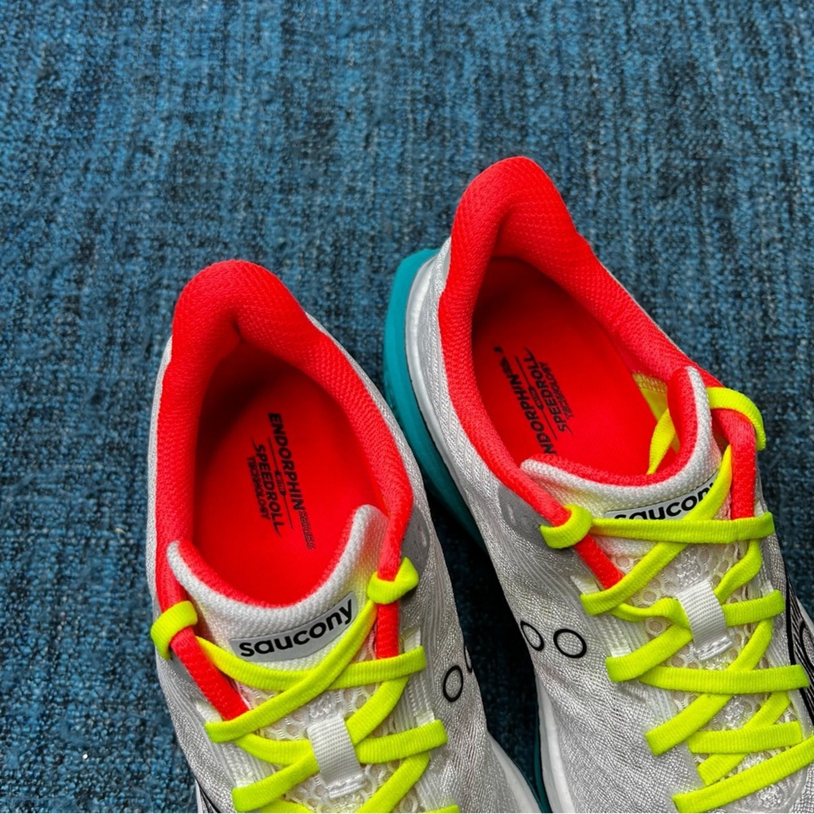 Saucony Endorphin Speed 5 Running Shoes in White Mutant Men's Size 8.5 Sneakers thumbnail 5