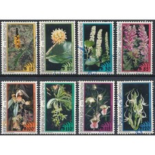 Flowers - Burundi 1995 - FH Postal Use - MiNr 1807/14