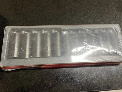 Snap On 12 Stck. 1/2 Zoll Antrieb 12-Punkt metrisch Flankenantrieb Steckschlüsselsatz