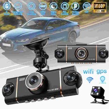 4 Channel Car Wifi Dash Cam 1080P HD Driving Recorder G-Sensor Front Rear Camera
