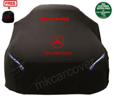 Schwarz Car Cover Für Mercedes AMG Klasse Staubdicht Universal Limousine... Schwarz Car Cover Für Mercedes AMG Klasse Staubdicht Universal Limousine...