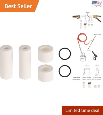 #ad Replacement Pressure Washer Sandblasting Tip Set 2 Ceramic Nozzles Included $22.79