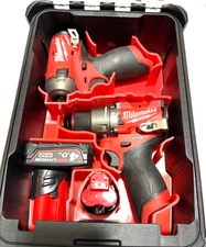 Milwaukee Packout Compact Organiser Insert-Milwaukee M12 Fuel Impact/Combi Drill