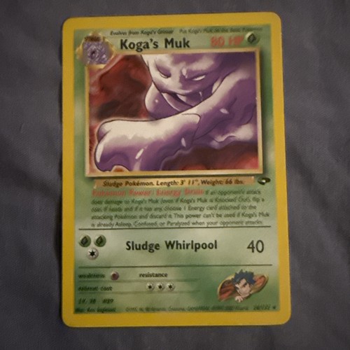 Pokémon TCG Koga's Muk Gym Challenge 26/132 Regular Rare Card NM
