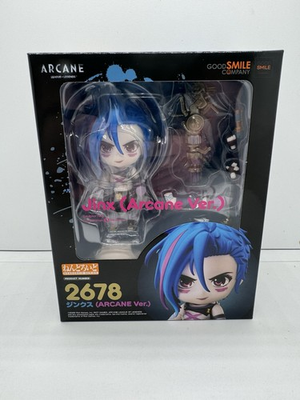 #ad League of Legends Jinx Arcane Ver. Nendoroid Figure 2678 Good Smile Company $69.99