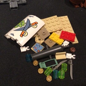 Lego SpongeBob SquarePants Set 3817 The Flying Dutchman (2012) - NOT COMPLETE